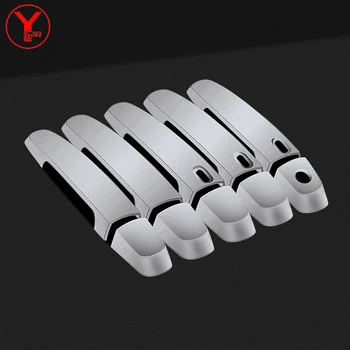 

Stocks 10 Pcs Chrome Car Door Handle Covers Trims For Suzuki Grand Vitara 2008-2014 2008 ABS Car Parts Handle Accessories YCSUNZ