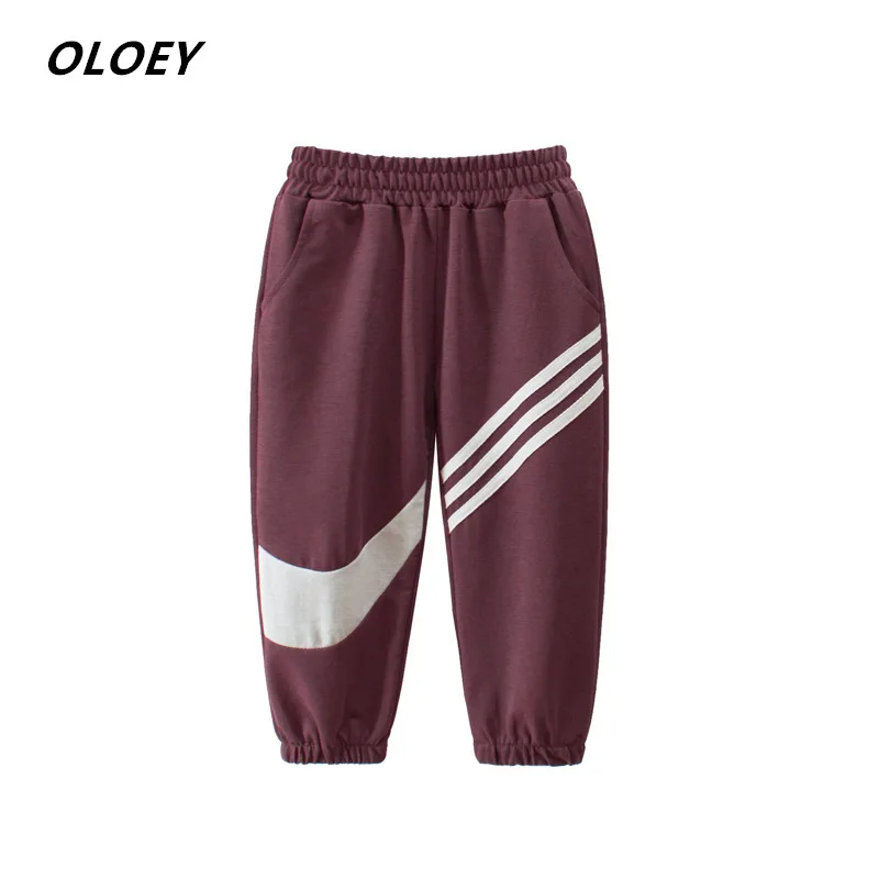 OLOEY/детская одежда Новинка г., Детские противомоскитные штаны тонкие брюки для кондиционирования воздуха спортивные штаны для мальчиков