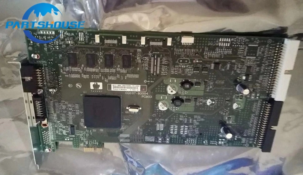 Free shipping 1x Used Formatter board CQ109-67028 CQ111-60002 CQ107-80004 Main PCA Board For HP Z6200 6100 T7100 T7200 5800 6800