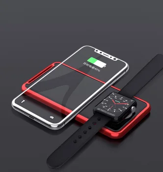 

Bracket Mobile Phone 4-3-in-1 Watch Headset Charger Multi Function Disassembly Folding Vertical Wireless Charging IY189