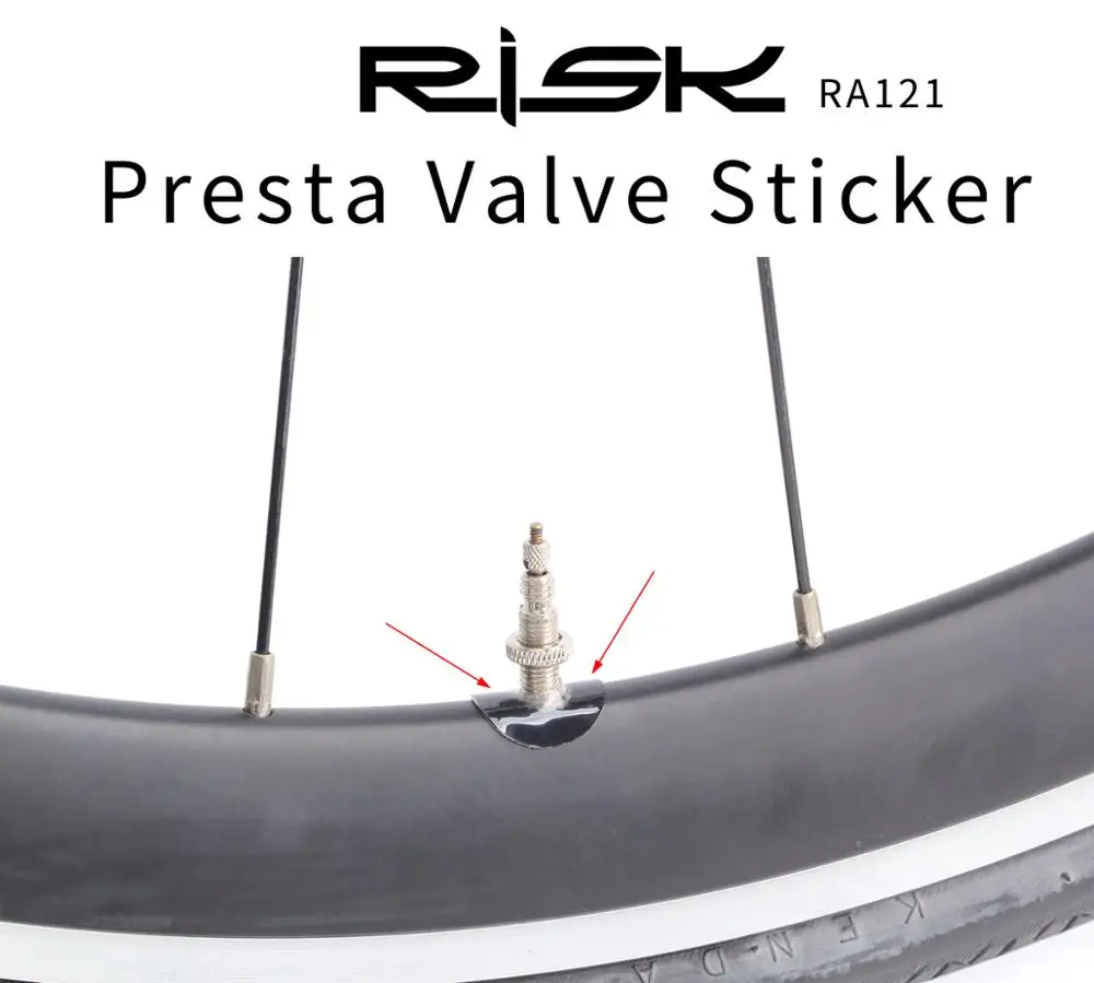 Presta Valve Bike Tire Valve Cap Sealing Ring Set Presta Valve