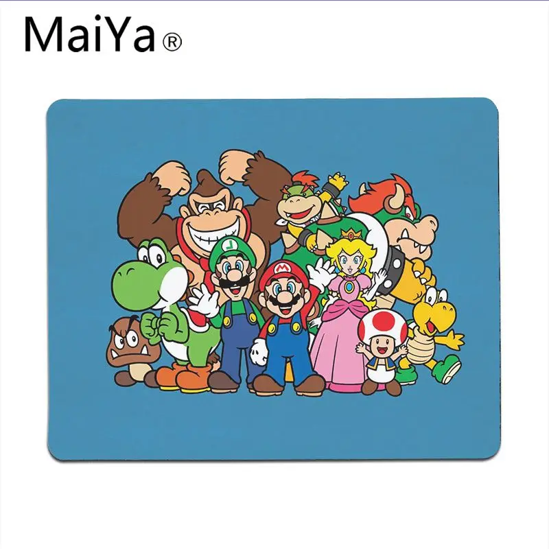 Maiya, высокое качество, супер Марио, игровой коврик для ноутбука, коврик для мыши,, большой коврик для мыши, клавиатура, коврик - Цвет: Lock Edge18x22cm