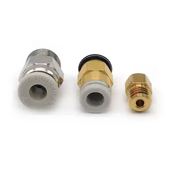 

For Bowden Extruder One-Touch Fittings 4*2 mm M6 Threaded for 1.75 mm filament R9UA