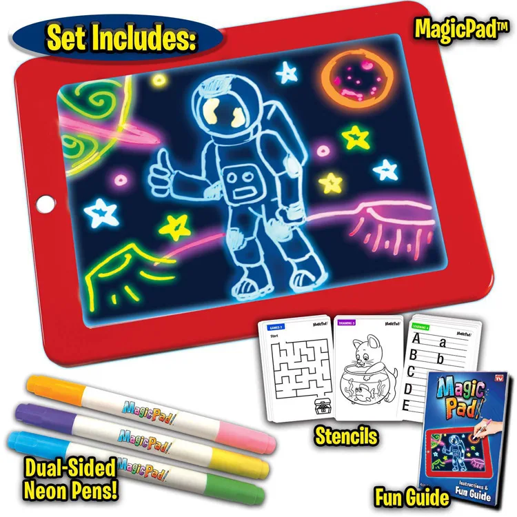 

Hot Selling 3D Magic Drawing Pad Children Mental Educational Sketchpad 3D Drawing Board
