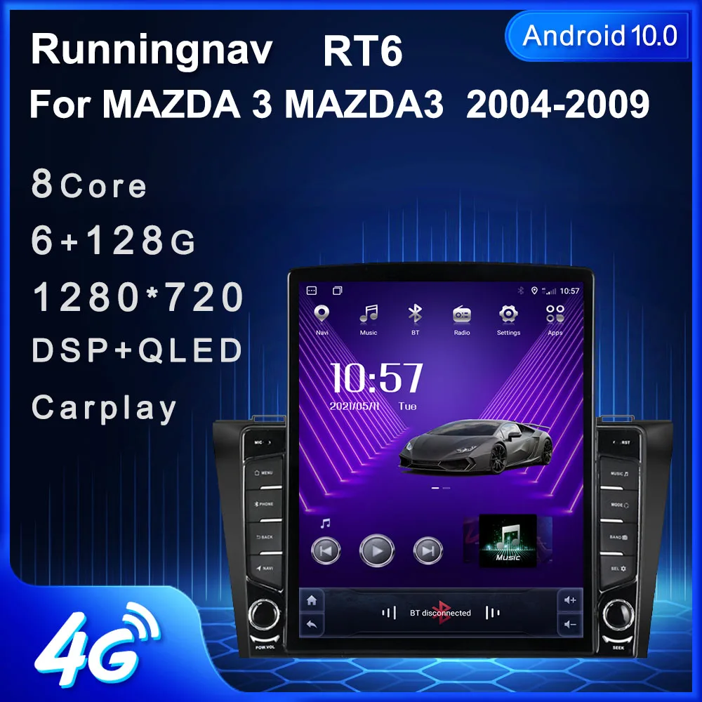 Мультимедийная магнитола для MAZDA стерео-система на Android 9 7 с GPS и RDS Навигатором без