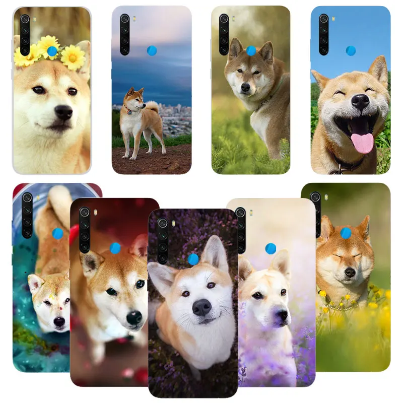 Silicone cases For Xiaomi Redmi k20 S2 7A 6A 5A 4A case for redmi 4 6 pro 5 plus funny dog Shiba inu matte silicon tpu cover |
