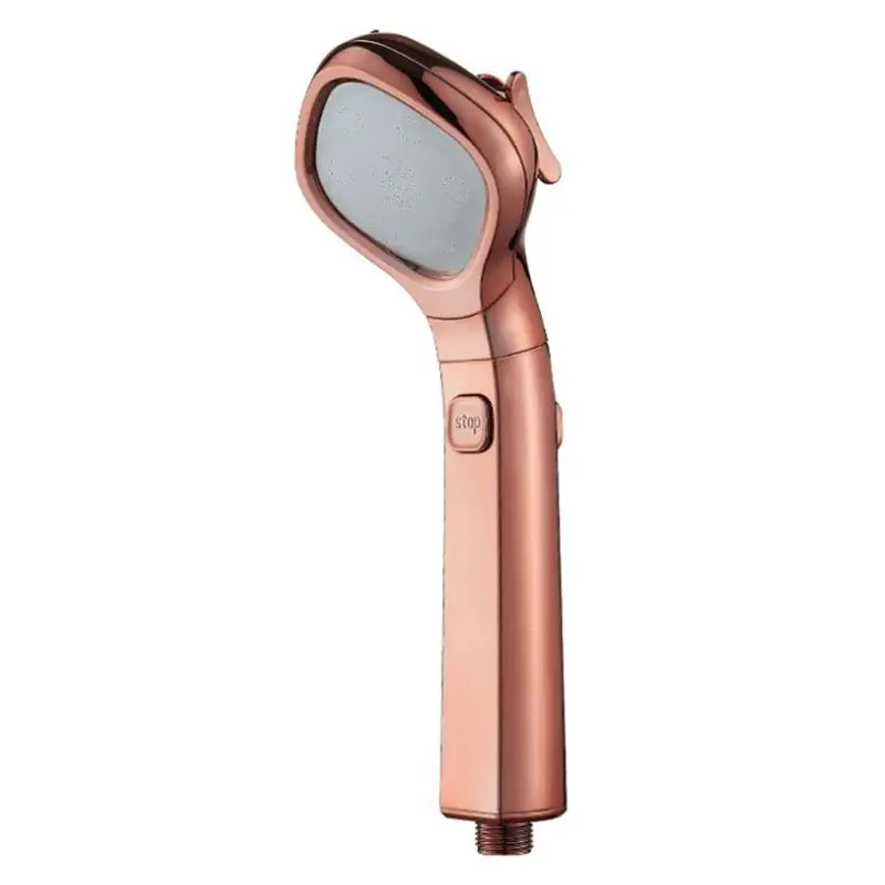 High Pressure Handheld Shower Head Spray 4 Settings with On/Off Pause Switch 203F afbeelding