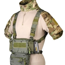 Pouch Combat-Vest Chest-Rig Funny-Pack Modular Mag Harnessd3cr Airsoft Micro Tactical