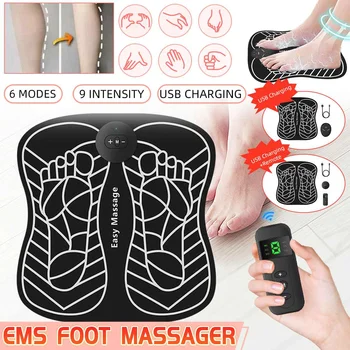

Electric Foot Massager Pad Feet Muscle Stimulator Foot Massage Mat Improve Blood Circulation Relieve Ache Pain Health Care
