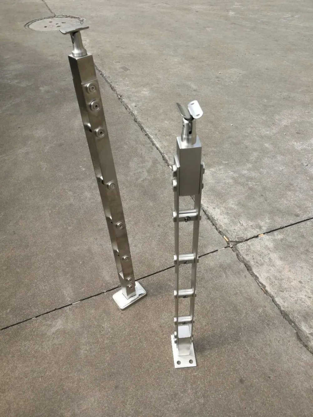 Freeshipping SUS 304# 38&quot(950mm) Floor Mount Newel Post for Hole Size 12mm tube | Обустройство дома