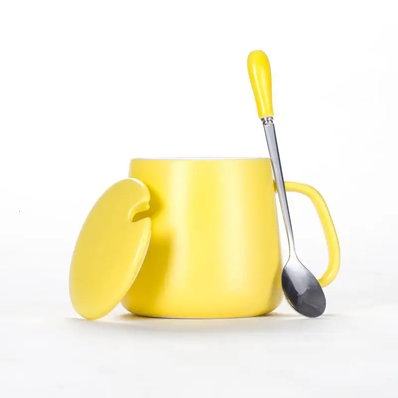 Version AI Taza керамический большой Чай Кофе Молоко Tazze Colazione кофейная бутылка для воды аксессуары Caneca новинка керамическая чашка и кружка для путешествий - Цвет: Version AI