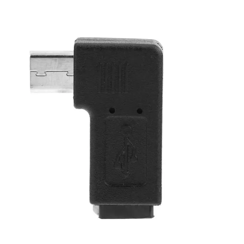 90 градусов локоть Micro USB порт к Micro USB порт адаптер кабель Разъем
