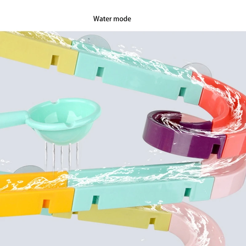 

12/24/44Pcs Ducks Child Bath Toys Track Water Sprinkler Kits Toy Kids Bathroom Play Water Shower Games Indoor Pool Tools