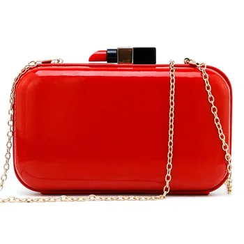 

2020 Europe and the United States new fashion shoulder bag red bride wedding bag popular high quality dinner clutch