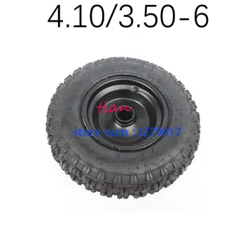 

Hot Sale Good Quality 4.10/3.50-6 Tyres with Hub for E-Bike, Wheelbarrow Scooter, Mini Motorcycle Atv Motorcycle