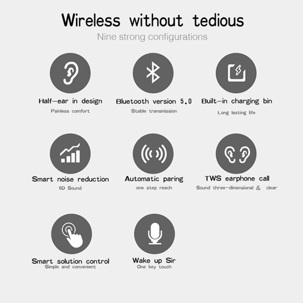 2 в 1 T89 Bluetooth Смарт бинауральные Bluetooth наушники фитнес-браслет монитор сердечного ритма Смарт-браслет универсальные умные часы