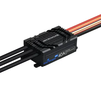 

Flycolor WinDragon Waterproof Brushless ESC 40A 2-4S Support WiFi Mobile APP Aircraft Model For Remote Control Drone Air