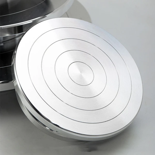 High-quality Cake Turntable Platform Aluminum Alloy Rotating