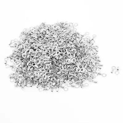 

1000 Pcs RNB1.25-4 Ring Tongue Type Non Insulated Terminals for AWG 22-16