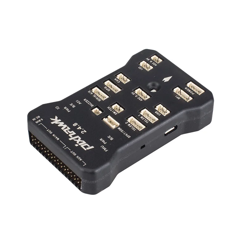 

Hot Pixhawk PX4 autopilot PIX 2.4.8 32 bit Flight control with PX4FMU PX4IO safety switch buzzer SD 4G for DIY RC Drone Multirot