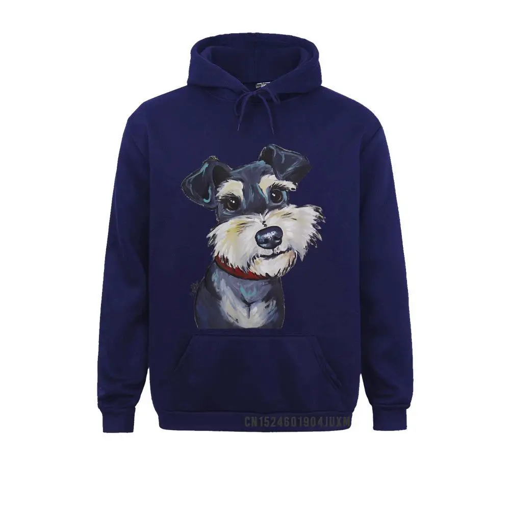 Schnauzer T-Shirt__557 Hoodies for Students Normal Sweatshirts Summer 2021 Newest Sportswears Long Sleeve Schnauzer T-Shirt__557navy