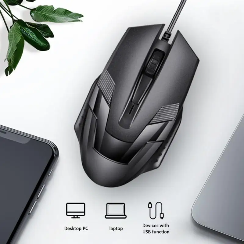 3 кнопки 1200 DPI Проводная мышь S600 звук/Бесшумная игровая для офиса|Мыши| |