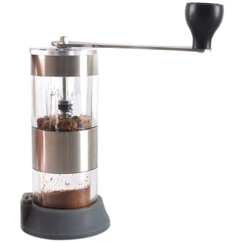 

Portable Barista Tools Manual Coffee Grinder for Kitchen Cafe Maker Machine Washable Mini Cafe Grinder