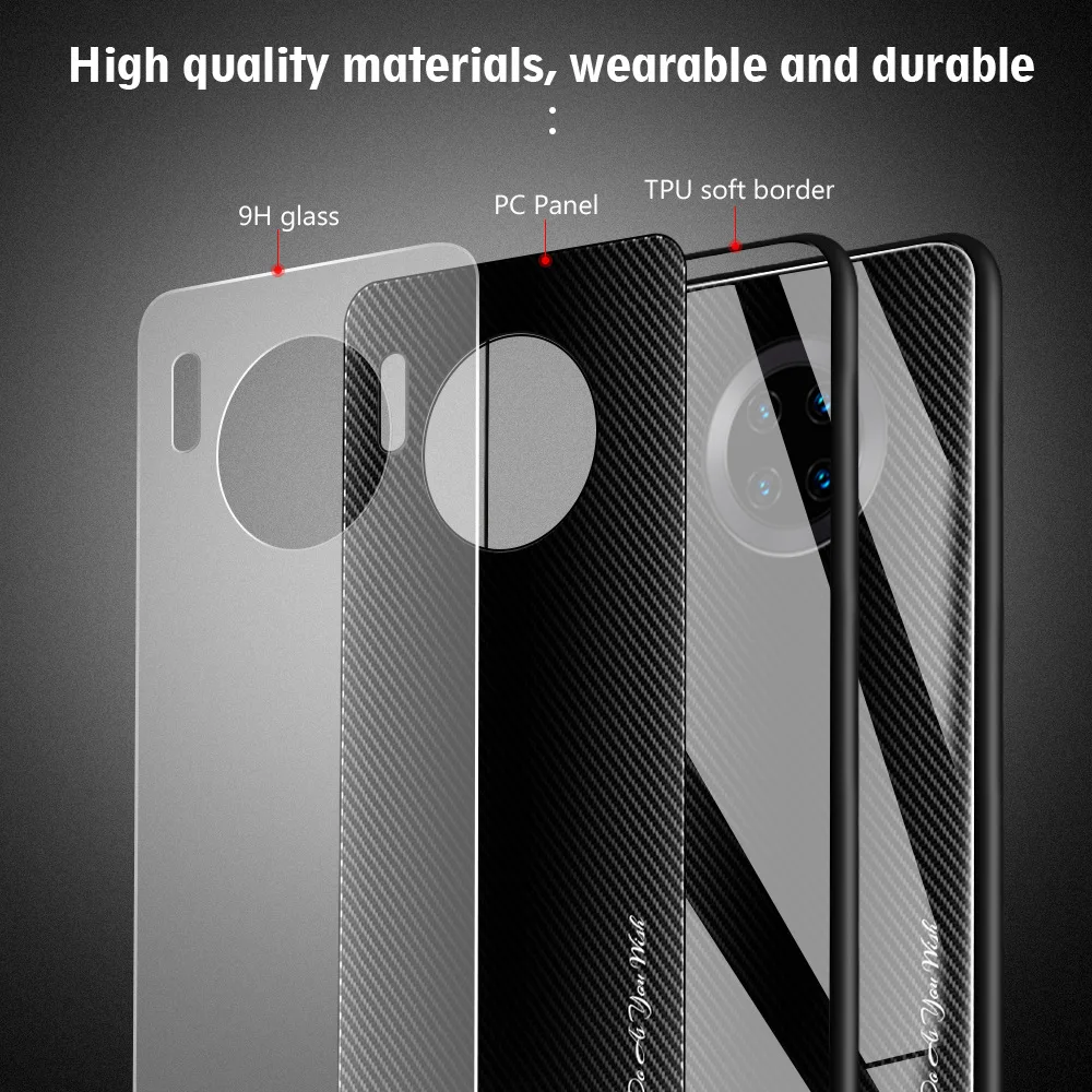 Для huawei mate 30 Pro P30 P30 Pro P30 Lite винтажный роскошный мягкий чехол с рамкой из закаленного стекла для huawei mate 30 Чехол
