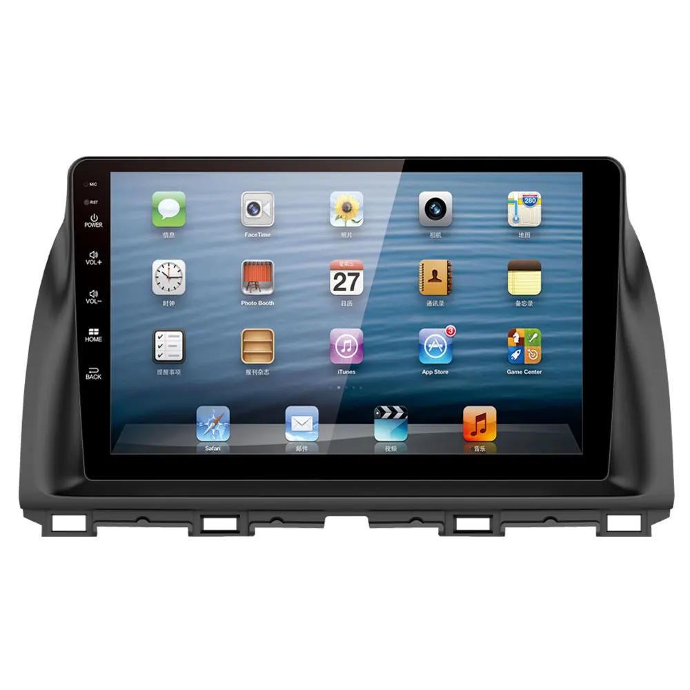 Автомобильная Мультимедийная система Навигация Аудио плеер радио зеркальная