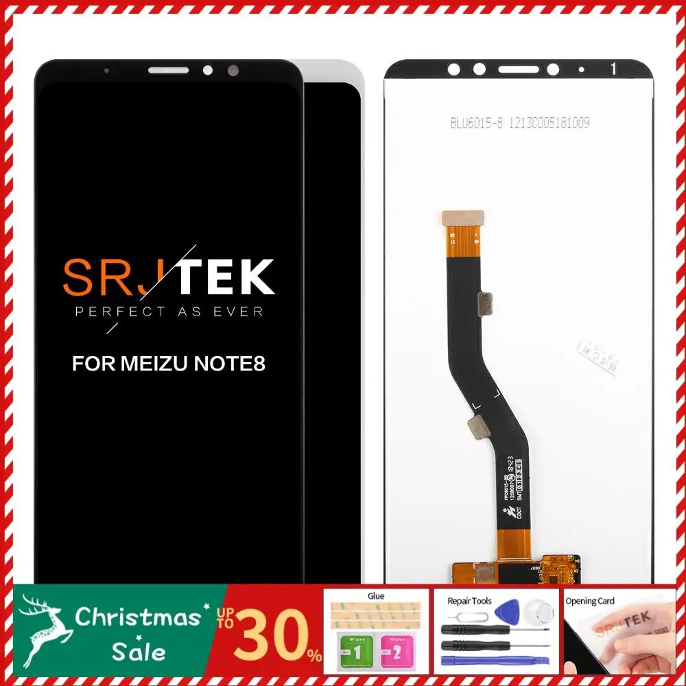 SRJTEK " для Meizu Note 8 M822H ЖК-дисплей сенсорный экран дигитайзер для Meizu Note 8 панель Senor запасные части