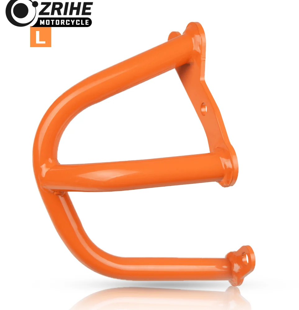ZRIHE для KTM аксессуары для мотоциклов защита двигателя Рама защита аварийный бар для KTM Duke 390 2013- duke 250 - Цвет: orange