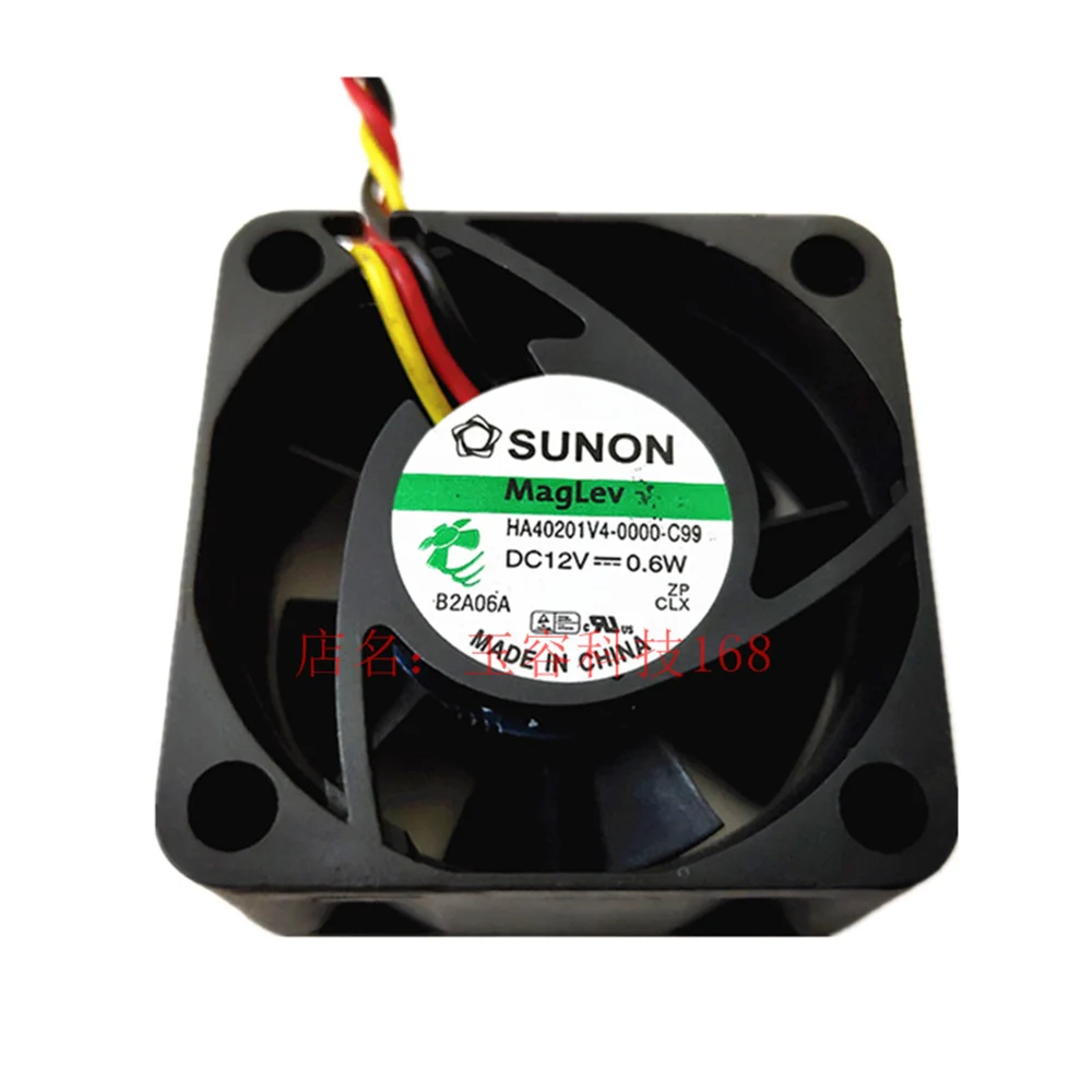 2PCS Sunon ڱ λ HA40201V4-0000-C99 4CM 40*40*20MM 4020 DC 12V 0.6W  ħ 