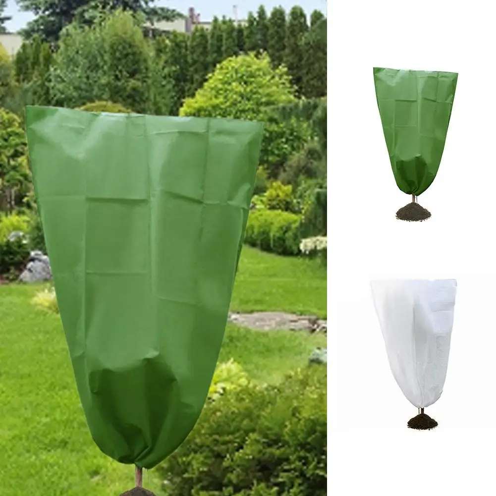 New 2 Size Frost Plant Protection Bags Winter Cover Plants Garden Shrubs Cover 