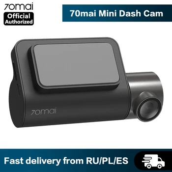 

70mai Mini Smart Dash Cam Wifi Car DVR Dash Camera 1600P HD Night Vision 140 Wide View Car Camera Auto Video Recorder G-sensor