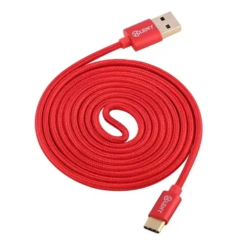

USB Cable Charger Fast Charging Cable Braided Nylon Cord USB Charging Cable High Compatibility For Type C Port Mobile Phone