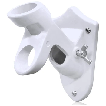 

Two-Position Flag Pole Holder Mounting Bracket with Hardware - Made of Aluminum alloy