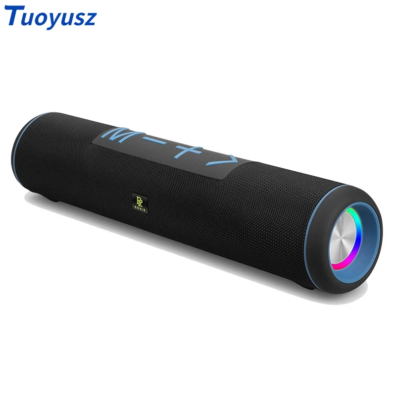 Bluetooth фонарь-динамик цилиндрическая Колонка USB TV Desktop TF Card 5 цветов беспроводные