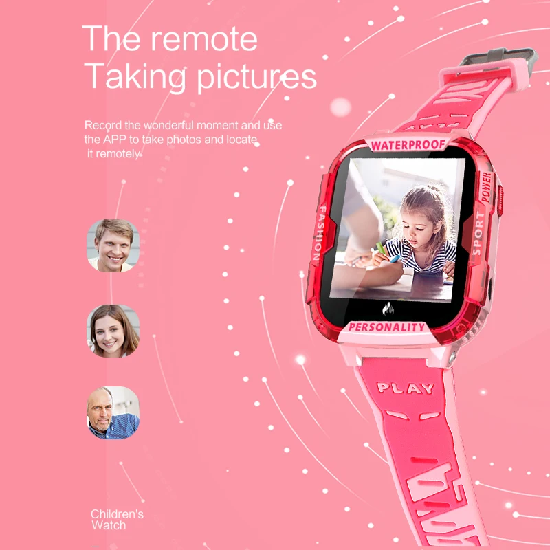Новинка 2019 Детские Смарт часы 4G GPS трекер LBS Wi Fi определение местоположения SOS