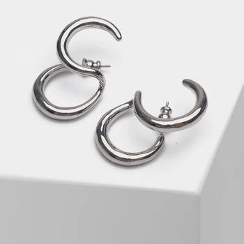 

Amorita boutique Round design fashion drop earrings