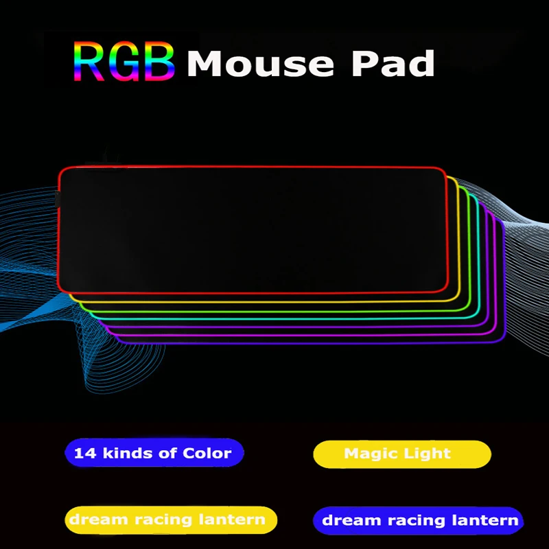 RGB Valorant Mouse Pad XXL 90x30 Gaming Mause Pad 60X30 Mousepad  Alfombrilla Raton Rubber No-slip with Backlit Tapis De Souris - AliExpress