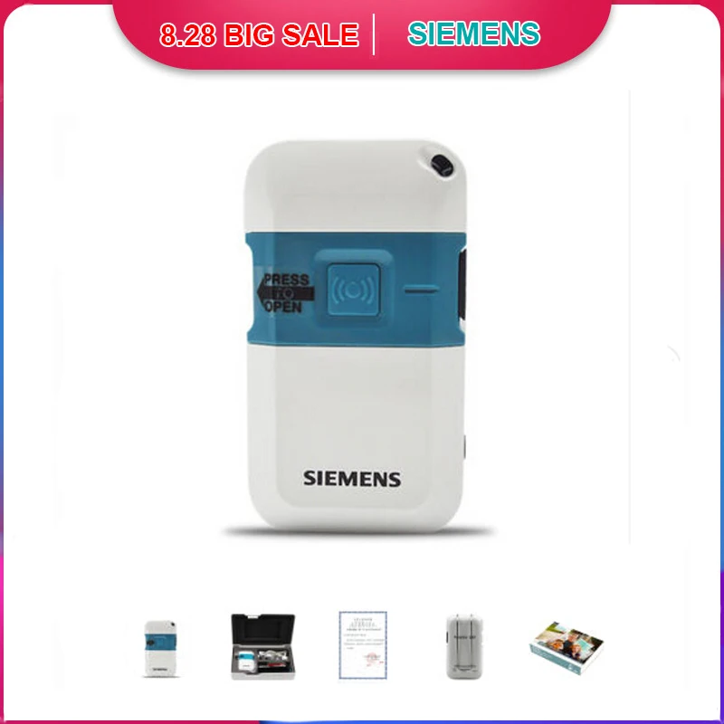 Цифровой карманный слуховой аппарат Siemens Pockettio DMP и DHP для слуховых аппаратов