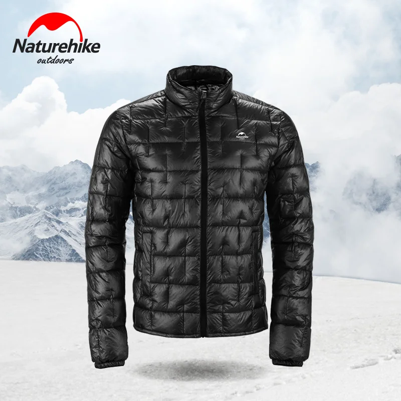 Куртка Naturehike 1000 FP из гусиного пуха Ультралегкая 10D нейлоновая ткань уличное
