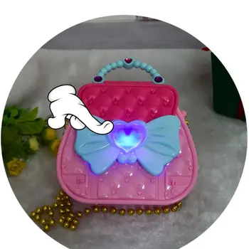 

Kids Handbag Kit Toys Girl Pretend Play Dressing Simulation Set for Children R7RB