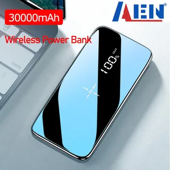 電源銀行30000マージャン外部ポータブルpowerbankフルスクリーン鏡高速充電マルチポート防水すべての電話