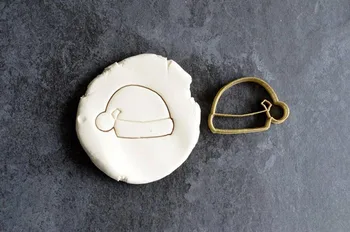 

Christmas cookie cutter -Santa's hat cookie cutter - Hat cookie cutter - Cookie cutter - Pastry - Cookies - Christmas
