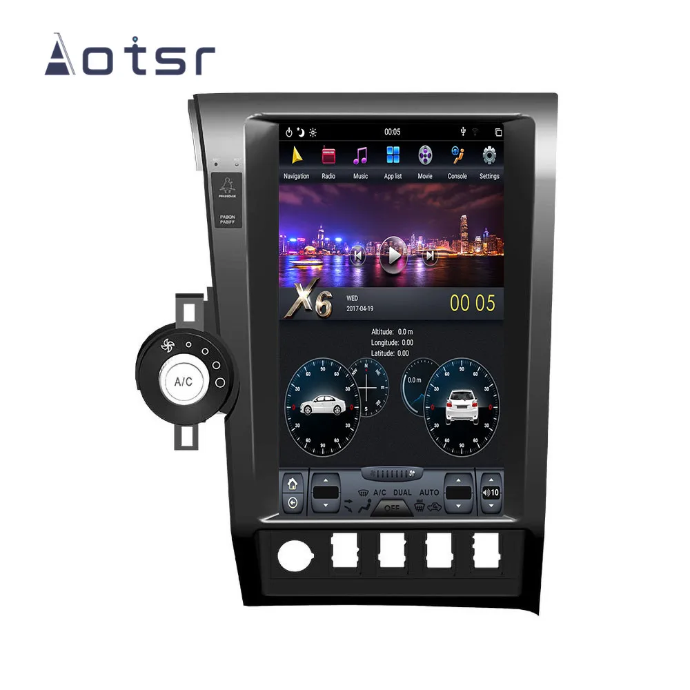 Android 9.0 128GB ROM PX6 Car dvd player GPS Navigation For Toyota tundra Sequoia XK60 2007-2020 head unit stereo radio Carplay