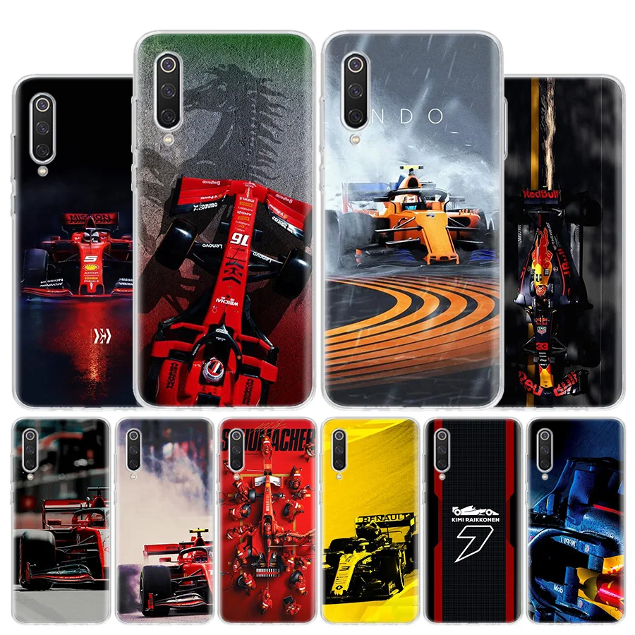 Чехол для телефона Formula 1 чехол Xiaomi Poco X3 NFC M3 F3 F1 Mi 11 Lite Note 10 Pro 12 11T 10T 9T 9 8 CC9 A3 |