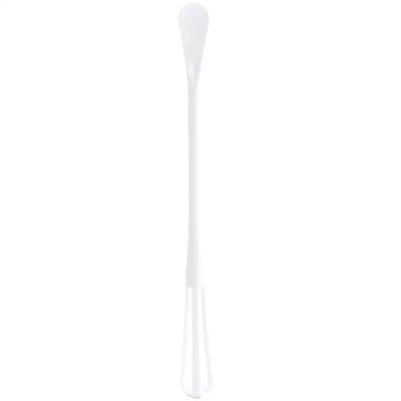 Kapmore 1pc Egg Whisk Plastic Mini Multifunctional Egg Beater Kitchen Utensil With Teaspoon Tools Accessories 2 Colors egg beater