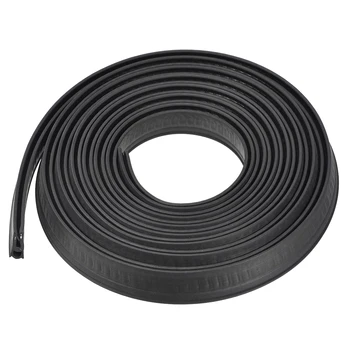 

uxcell 3Meters/9.84Ft Trim Seal with Top Bulb EPDM Rubber Seal Channel Edge Protector Sheet Sealing Strips Fits 1-2mm Edge