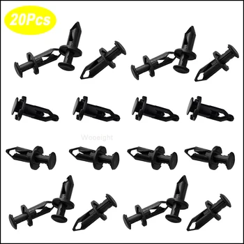 

Wooeight 20x 8mm 5/16" Fender Rivet Retainer Fastener Mud Flaps Bumper Push Pin Clip 293150089 fit for Can Am Maverick Outlander